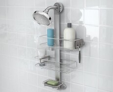 SimpleHuman BT1098 &aacute;ll&iacute;that&oacute; polcos f&uuml;rdő &eacute;s zuhany polc H&aacute;ztart&aacute;s / Otthon / K&uuml;lt&eacute;r - F&uuml;rdőszoba / wc - Zuhanyz&oacute; polcrendszer - 299859