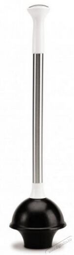 SimpleHuman BT1085 cseppmentes wc pumpa rozsdamentes ac&eacute;l ny&eacute;llel - feh&eacute;r H&aacute;ztart&aacute;s / Otthon / K&uuml;lt&eacute;r - F&uuml;rdőszoba / wc - Wc kefe / pumpa - 300500