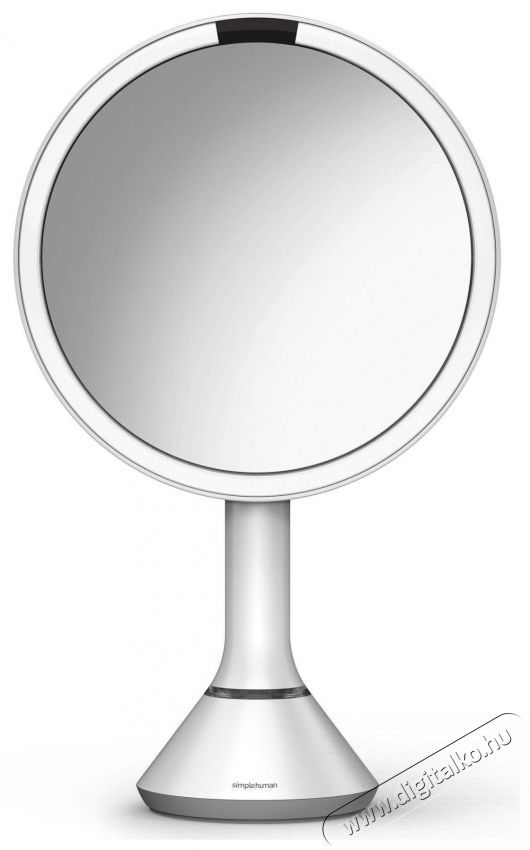 SimpleHuman Sensor Touch, DUAL LED vil&aacute;g&iacute;t&aacute;s, 5x, &uacute;jrat&ouml;lthető, feh&eacute;r ac&eacute;l Sz&eacute;ps&eacute;g&aacute;pol&aacute;s / Eg&eacute;szs&eacute;g - T&uuml;k&ouml;r - 512380