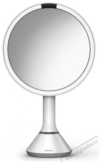 SimpleHuman Sensor Touch, DUAL LED vil&aacute;g&iacute;t&aacute;s, 5x, &uacute;jrat&ouml;lthető, feh&eacute;r ac&eacute;l Sz&eacute;ps&eacute;g&aacute;pol&aacute;s / Eg&eacute;szs&eacute;g - T&uuml;k&ouml;r - 512380