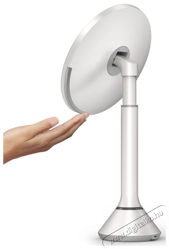 SimpleHuman Sensor Touch, DUAL LED vil&aacute;g&iacute;t&aacute;s, 5x, &uacute;jrat&ouml;lthető, feh&eacute;r ac&eacute;l Sz&eacute;ps&eacute;g&aacute;pol&aacute;s / Eg&eacute;szs&eacute;g - T&uuml;k&ouml;r - 512380