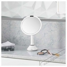 SimpleHuman Sensor Touch, DUAL LED vil&aacute;g&iacute;t&aacute;s, 5x, &uacute;jrat&ouml;lthető, feh&eacute;r ac&eacute;l Sz&eacute;ps&eacute;g&aacute;pol&aacute;s / Eg&eacute;szs&eacute;g - T&uuml;k&ouml;r - 512380