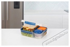 Sistema To Go &Eacute;telt&aacute;rol&oacute; doboz + joghurt tart&oacute;, 1,65 l, 3 rekeszes, k&eacute;k Konyhai term&eacute;kek - Ed&eacute;ny - &Eacute;telt&aacute;rol&oacute; - 530089