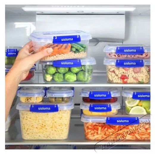 Sistema 2.2L Rectangle Klip It Plus (4) Konyhai term&eacute;kek - Ed&eacute;ny - &Eacute;telt&aacute;rol&oacute; - 530077