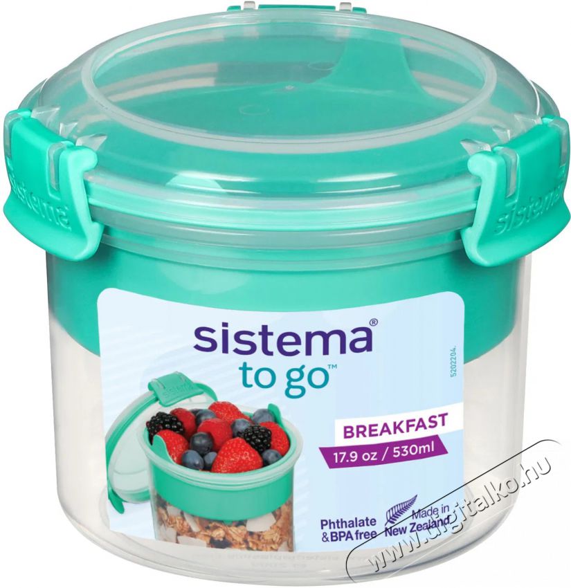 Sistema Breakfast To Go 0,53 l Konyhai term&eacute;kek - Ed&eacute;ny - &Eacute;telt&aacute;rol&oacute; - 530078