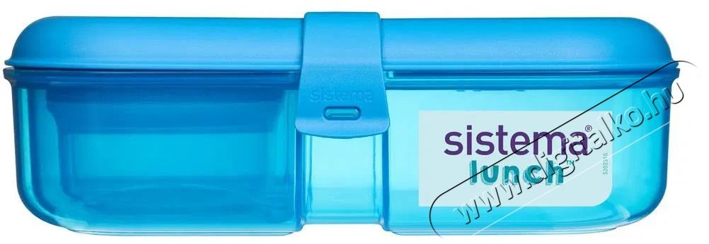 Sistema H&aacute;romrekeszes &eacute;telt&aacute;rol&oacute; doboz + joghurt tart&oacute;, 1,1 l, k&eacute;k Konyhai term&eacute;kek - Ed&eacute;ny - &Eacute;telt&aacute;rol&oacute; - 530081