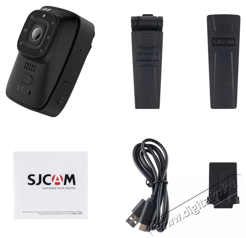 SJCAM A10 F&eacute;nyk&eacute;pezőg&eacute;p / kamera - Sport kamera - 1080p Full HD felbont&aacute;s&uacute; - 519963