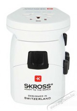 Skross Proworldusb USB töltő bemenettel világutazó adapter Iroda és számítástechnika - Notebook kiegészítő - Notebook töltő / hálózati adapter - 408396