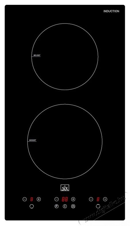 SLX 5IF-2SB indukci&oacute;s főzőlap Konyhai term&eacute;kek - S&uuml;tő-főzőlap, tűzhely (be&eacute;p&iacute;thető) - Indukci&oacute;s főzőlap (be&eacute;p&iacute;thető) - 526735
