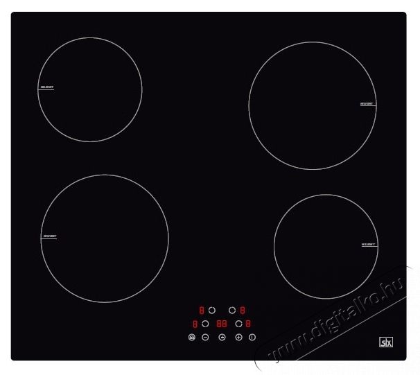 SLX 5VF-4S ker&aacute;mia főzőlap Konyhai term&eacute;kek - S&uuml;tő-főzőlap, tűzhely (be&eacute;p&iacute;thető) - Indukci&oacute;s főzőlap (be&eacute;p&iacute;thető) - 526731