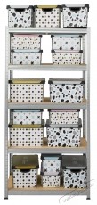 SmartStorage f&eacute;mpolc 180x100x45cm, 5 db MDF polc, 100 kg/polc H&aacute;ztart&aacute;s / Otthon / K&uuml;lt&eacute;r - Egy&eacute;b h&aacute;ztart&aacute;si term&eacute;k - 535722
