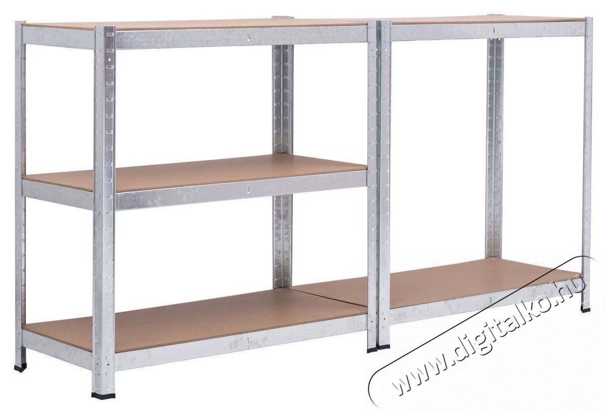 SmartStorage f&eacute;mpolc 180x100x45cm, 5 db MDF polc, 100 kg/polc H&aacute;ztart&aacute;s / Otthon / K&uuml;lt&eacute;r - Egy&eacute;b h&aacute;ztart&aacute;si term&eacute;k - 535722