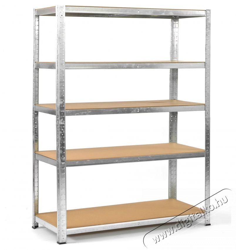 SmartStorage 9543175 Salg&oacute; polc, 180 x 120 x 30cm, 5 polc, 175kg/polc H&aacute;ztart&aacute;s / Otthon / K&uuml;lt&eacute;r - Szersz&aacute;m - Kieg&eacute;sz&iacute;tő, tartoz&eacute;k - 535714