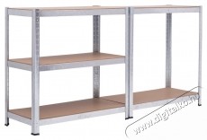 SmartStorage f&eacute;mpolc 180x90x50cm, 5 db MDF polc, 100 kg/polc &Uacute;jdons&aacute;gok - &Uacute;j term&eacute;kek - 535713