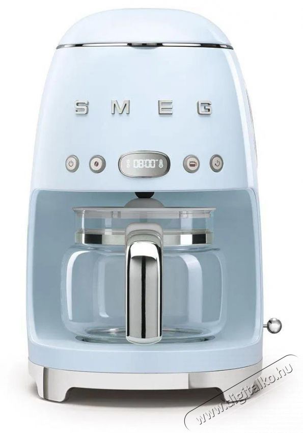 Smeg 50's Retro Style 1,4l 10 cs&eacute;sze, pasztellk&eacute;k Konyhai term&eacute;kek - K&aacute;v&eacute;főző / k&aacute;v&eacute;&ouml;rlő / kieg&eacute;sz&iacute;tő - Filteres k&aacute;v&eacute;főző - 512865