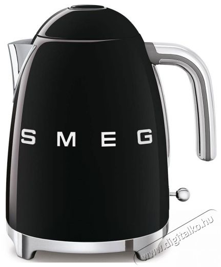 Smeg 50's Retro Style 1,7l fekete Konyhai term&eacute;kek - V&iacute;zforral&oacute; / teafőző - 513225