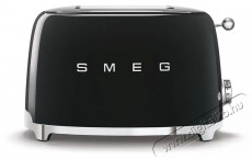 Smeg 50's Retro Style 2x2 fekete 950W Konyhai term&eacute;kek - Konyhai kisg&eacute;p (s&uuml;t&eacute;s / főz&eacute;s / hűt&eacute;s / &eacute;telk&eacute;sz&iacute;t&eacute;s) - Keny&eacute;rpir&iacute;t&oacute; - 520642