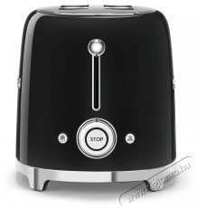 Smeg 50's Retro Style 2x2 fekete 950W Konyhai term&eacute;kek - Konyhai kisg&eacute;p (s&uuml;t&eacute;s / főz&eacute;s / hűt&eacute;s / &eacute;telk&eacute;sz&iacute;t&eacute;s) - Keny&eacute;rpir&iacute;t&oacute; - 520642