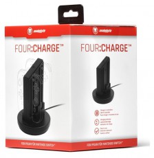 SNAKEBYTE FOUR:CHARGE Nintendo Switch t&ouml;ltő&aacute;llom&aacute;s Iroda &eacute;s sz&aacute;m&iacute;t&aacute;stechnika - J&aacute;t&eacute;k konzol - Kieg&eacute;sz&iacute;tő - 389699