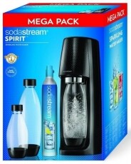 Sodastream Spirit Megapack - fekete Konyhai term&eacute;kek - Sodastream sz&oacute;dag&eacute;p - Sodastream sz&oacute;dag&eacute;p szett - 363845