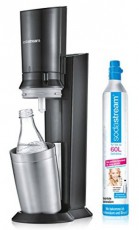 Sodastream Crystal 2.0 Titan + 0,6L &uuml;veg + CO2 patron Konyhai term&eacute;kek - Sodastream sz&oacute;dag&eacute;p - Sodastream sz&oacute;dag&eacute;p szett - 372938