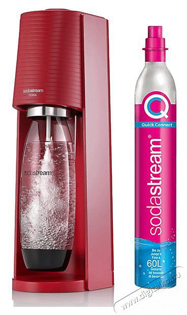 Sodastream SM TERRA Red CQC sz&oacute;dag&eacute;p Konyhai term&eacute;kek - Sodastream sz&oacute;dag&eacute;p - Sodastream sz&oacute;dag&eacute;p - 495242