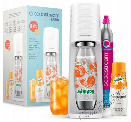 Sodastream TERRA White MIRINDA Mpack Konyhai term&eacute;kek - Sodastream sz&oacute;dag&eacute;p - Sodastream sz&oacute;dag&eacute;p szett - 526116