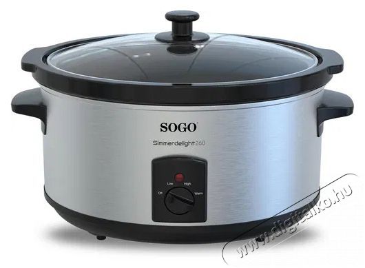 SOGO SS-10795 Konyhai term&eacute;kek - Konyhai kisg&eacute;p (s&uuml;t&eacute;s / főz&eacute;s / hűt&eacute;s / &eacute;telk&eacute;sz&iacute;t&eacute;s) - L&eacute;gkever&eacute;ses főzőg&eacute;p / elektromos kukta / multifunkci&oacute;s s&uuml;tő - 530695