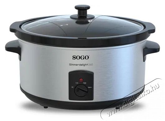 SOGO SS-10795 Konyhai term&eacute;kek - Konyhai kisg&eacute;p (s&uuml;t&eacute;s / főz&eacute;s / hűt&eacute;s / &eacute;telk&eacute;sz&iacute;t&eacute;s) - L&eacute;gkever&eacute;ses főzőg&eacute;p / elektromos kukta / multifunkci&oacute;s s&uuml;tő - 530695