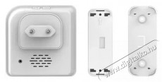 Solight  2x vezet&eacute;k n&eacute;lk&uuml;li csengő, dugaljba, 200 m, feh&eacute;r, learning code H&aacute;ztart&aacute;s / Otthon / K&uuml;lt&eacute;r - Lak&aacute;sfelszerel&eacute;s - Csengő - 519757