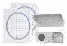Solight  2x vezet&eacute;k n&eacute;lk&uuml;li csengő, dugaljba, 200 m, feh&eacute;r, learning code H&aacute;ztart&aacute;s / Otthon / K&uuml;lt&eacute;r - Lak&aacute;sfelszerel&eacute;s - Csengő - 519757