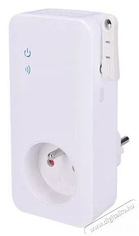 Solight  Kieg&eacute;sz&iacute;tő GSM konnektor aljzat H&aacute;ztart&aacute;s / Otthon / K&uuml;lt&eacute;r - Okos otthon - Okos konnektor - 520654