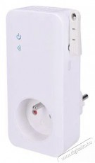 Solight  Kieg&eacute;sz&iacute;tő GSM konnektor aljzat H&aacute;ztart&aacute;s / Otthon / K&uuml;lt&eacute;r - Okos otthon - Okos konnektor - 520654