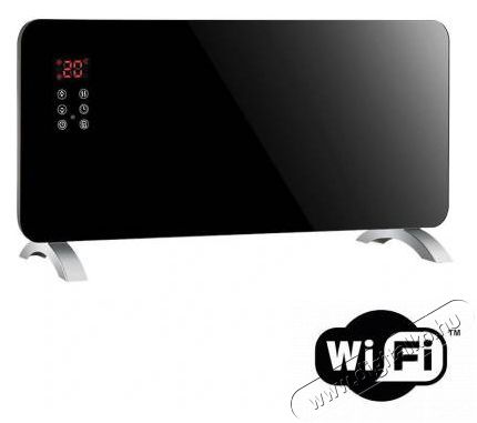 Solight  2000 W, WiFi, LCD Elektromos konvektor H&aacute;ztart&aacute;s / Otthon / K&uuml;lt&eacute;r - Fűt&eacute;s - Konvektor - 526120