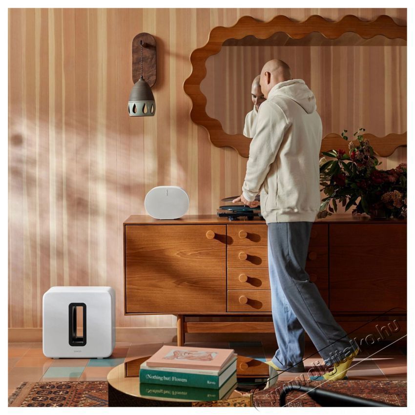 Sonos Sub 4 White Audio-Video / Hifi / Multim&eacute;dia - Hangfal - Hangfalszett - M&eacute;lynyom&oacute; - 511534