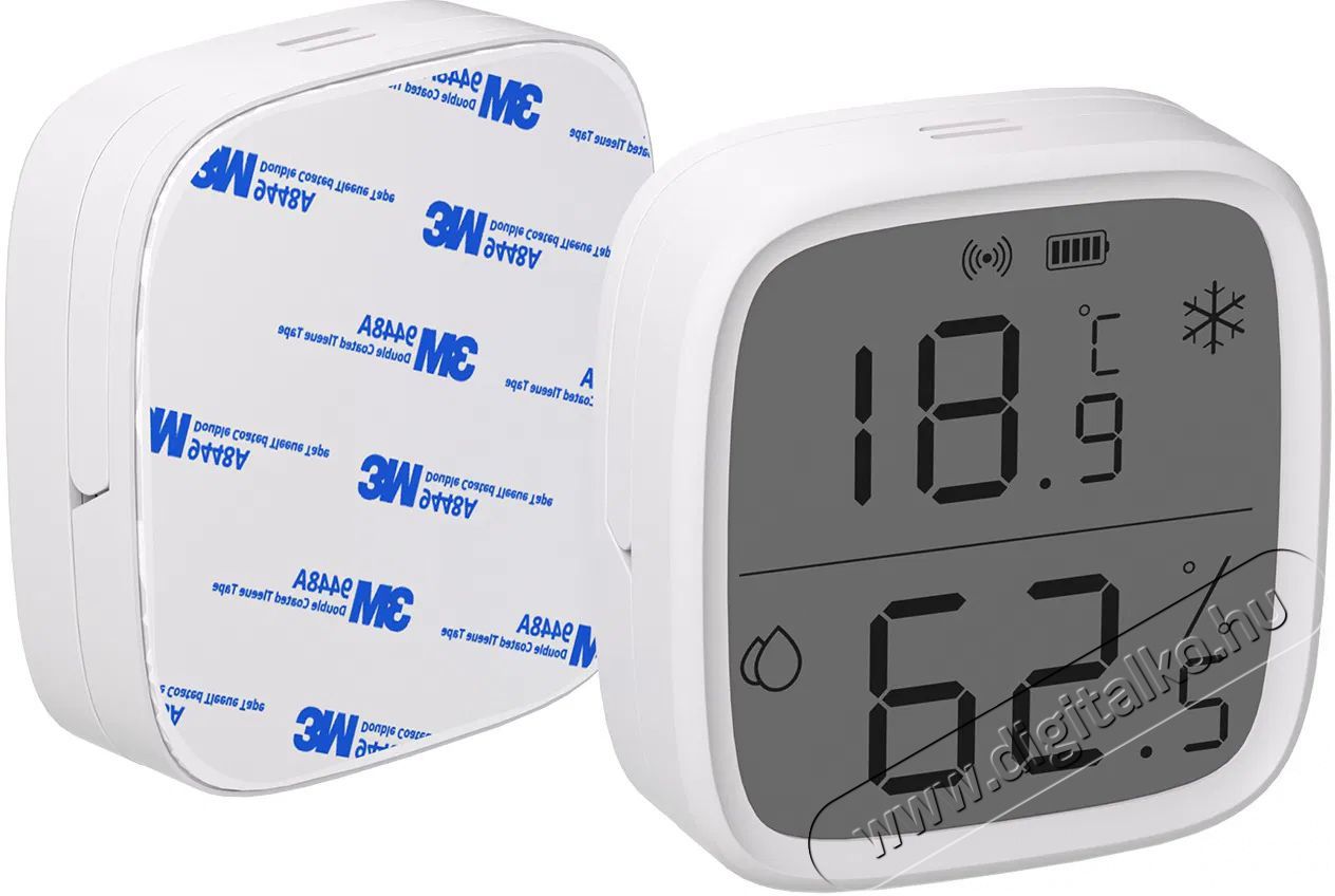 SONOFF ZB SNZB-02D SMART Temperature and Humidity sensor H&aacute;ztart&aacute;s / Otthon / K&uuml;lt&eacute;r - Okos otthon - Smart időj&aacute;r&aacute;s &aacute;llom&aacute;s - 519784