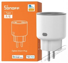 SONOFF iPlug Zigbee Smart Plug S60 Series H&aacute;ztart&aacute;s / Otthon / K&uuml;lt&eacute;r - Okos otthon - Okos konnektor - 520666