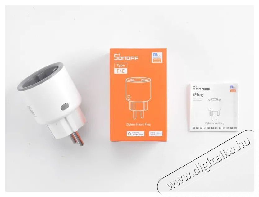 SONOFF iPlug Zigbee Smart Plug S60 Series H&aacute;ztart&aacute;s / Otthon / K&uuml;lt&eacute;r - Okos otthon - Okos konnektor - 520666