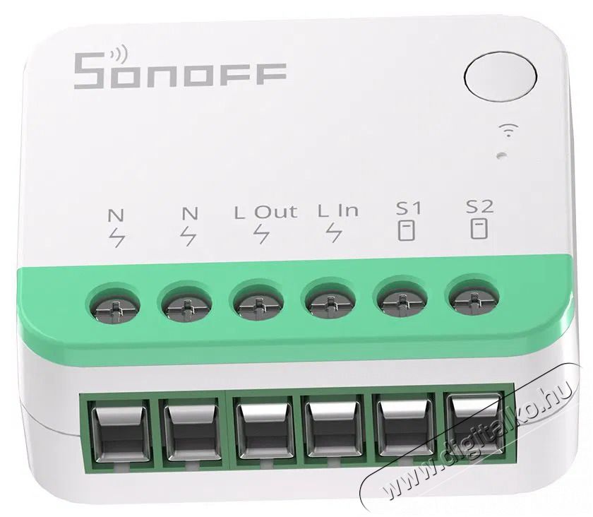 SONOFF MINI Extreme WiFi Smart Switch (Matter) H&aacute;ztart&aacute;s / Otthon / K&uuml;lt&eacute;r - Okos otthon - Kieg&eacute;sz&iacute;tő - 520673