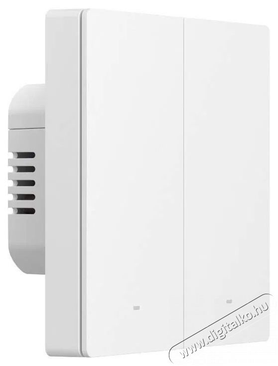 SONOFF SwitchMan Smart Wall Switch-M5 Matter (White), 2 gang H&aacute;ztart&aacute;s / Otthon / K&uuml;lt&eacute;r - Okos otthon - Kieg&eacute;sz&iacute;tő - 520685