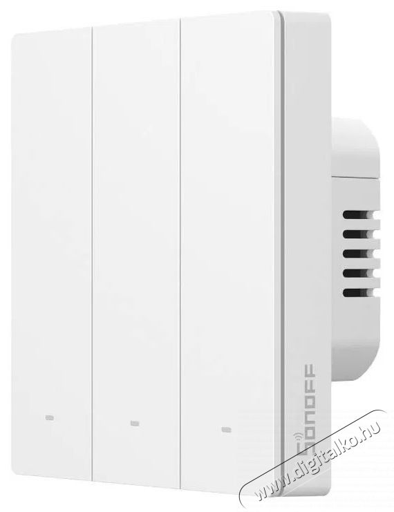 SONOFF SwitchMan Smart Wall Switch-M5 Matter (White), 3 gang H&aacute;ztart&aacute;s / Otthon / K&uuml;lt&eacute;r - Okos otthon - Kieg&eacute;sz&iacute;tő - 520686