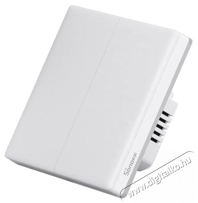 SONOFF T52C86 TX Ultimate, 2-gang H&aacute;ztart&aacute;s / Otthon / K&uuml;lt&eacute;r - Okos otthon - Kieg&eacute;sz&iacute;tő - 520692