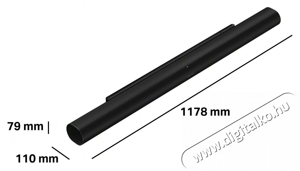Sonos ARC Ultra Fekete Audio-Video / Hifi / Multim&eacute;dia - Hangprojektor / soundbar - M&eacute;lyl&aacute;da n&eacute;lk&uuml;l - 520700