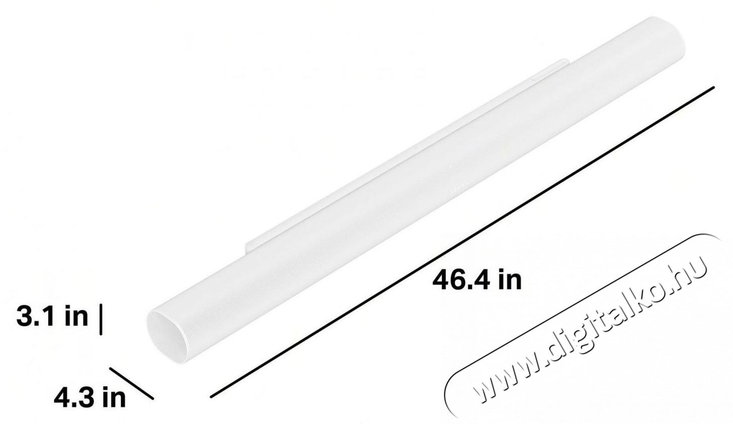 Sonos Arc Ultra, feh&eacute;r + Sub 4, feh&eacute;r Audio-Video / Hifi / Multim&eacute;dia - Hangprojektor / soundbar - M&eacute;lyl&aacute;d&aacute;val - 530481