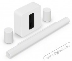 Sonos Arc Ultra, feh&eacute;r + Sub 4, feh&eacute;r Audio-Video / Hifi / Multim&eacute;dia - Hangprojektor / soundbar - M&eacute;lyl&aacute;d&aacute;val - 530481