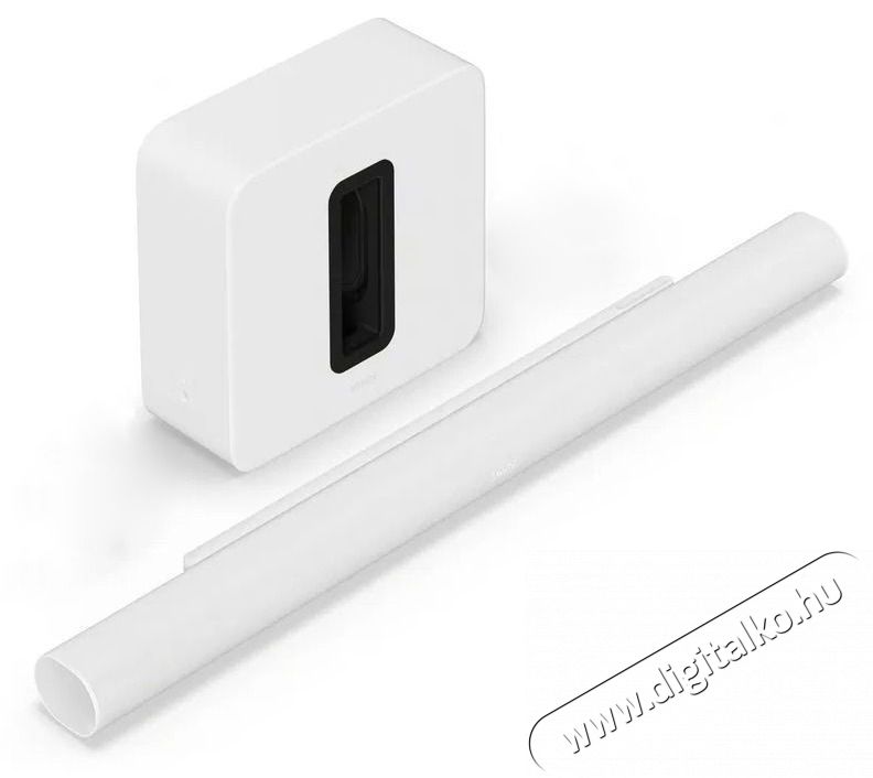 Sonos Arc Ultra, feh&eacute;r + Sub 4, feh&eacute;r Audio-Video / Hifi / Multim&eacute;dia - Hangprojektor / soundbar - M&eacute;lyl&aacute;d&aacute;val - 530481