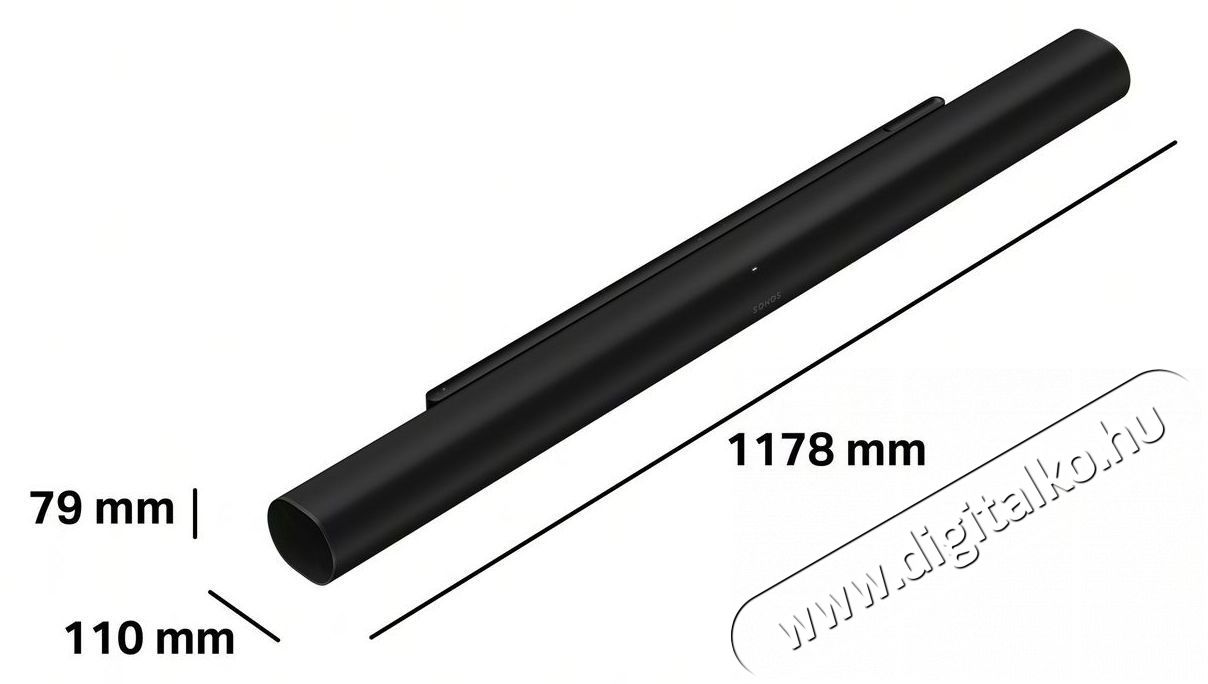 Sonos Arc Ultra, fekete + Sub 4, fekete Audio-Video / Hifi / Multim&eacute;dia - Hangprojektor / soundbar - M&eacute;lyl&aacute;d&aacute;val - 530478