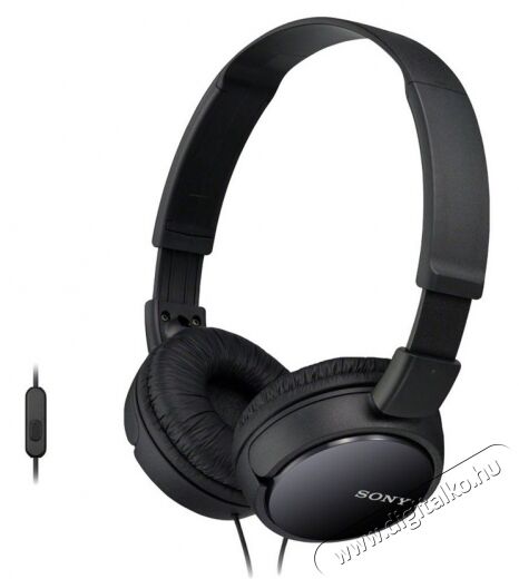 SONY MDR-ZX110APB mikrofonos fejhallgat&oacute; - fekete Audio-Video / Hifi / Multim&eacute;dia - F&uuml;l &eacute;s Fejhallgat&oacute;k - Fejhallgat&oacute; mikrofonnal / headset - 297497