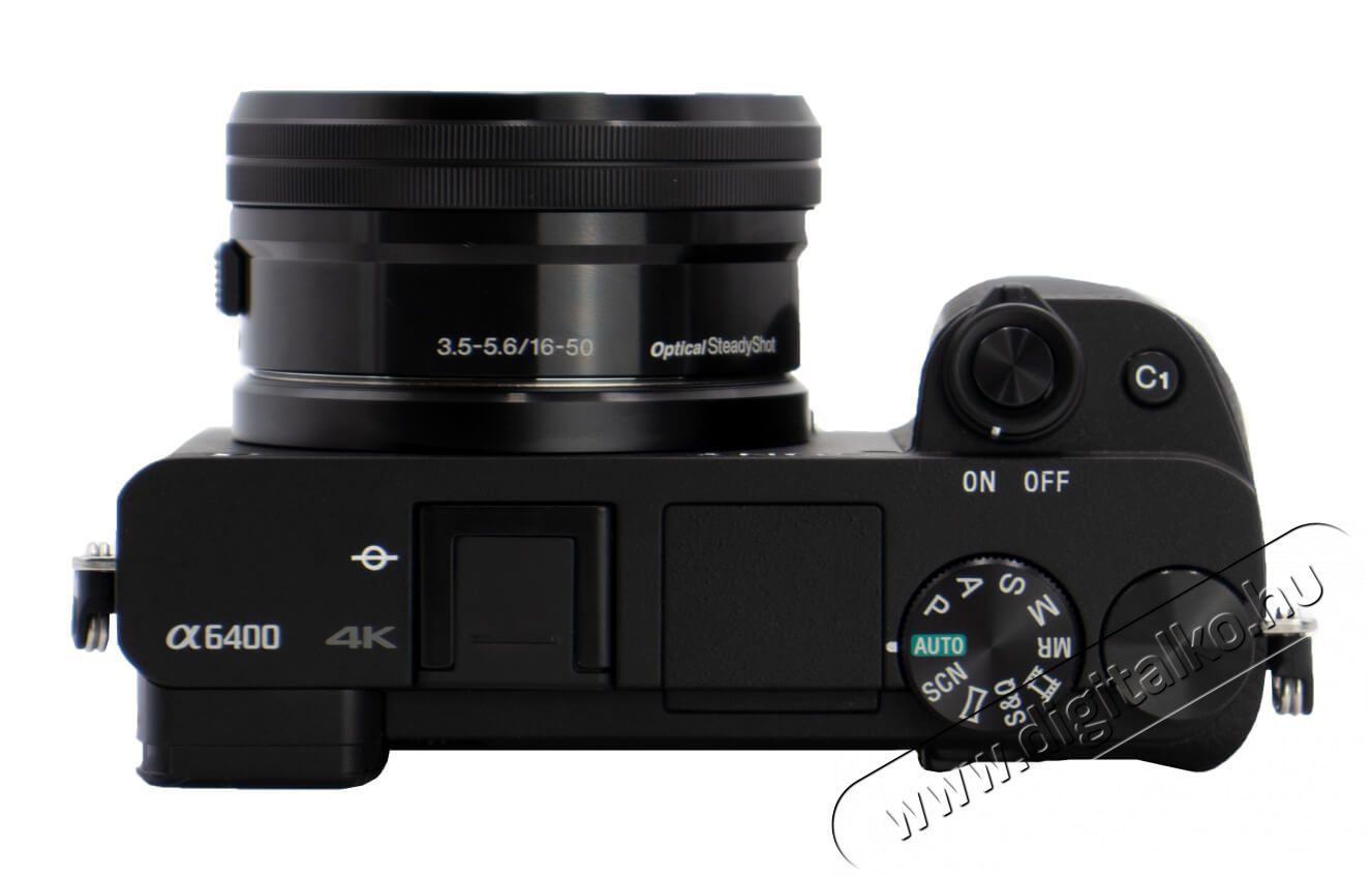 SONY Alpha 6400 + 16-50mm - fekete F&eacute;nyk&eacute;pezőg&eacute;p / kamera - MILC cser&eacute;lhető objekt&iacute;ves kompakt f&eacute;nyk&eacute;pezőg&eacute;p - 347158