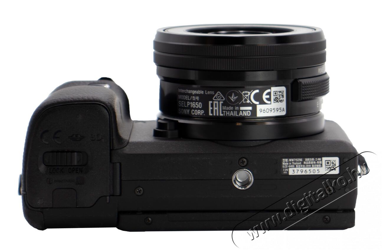 SONY Alpha 6400 + 16-50mm - fekete F&eacute;nyk&eacute;pezőg&eacute;p / kamera - MILC cser&eacute;lhető objekt&iacute;ves kompakt f&eacute;nyk&eacute;pezőg&eacute;p - 347158
